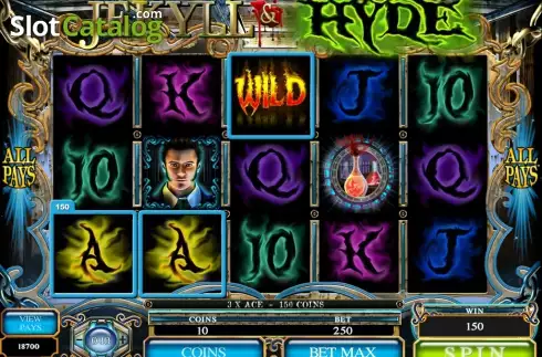 Οθόνη8. Jekyll And Hyde (Microgaming) Κουλοχέρης 