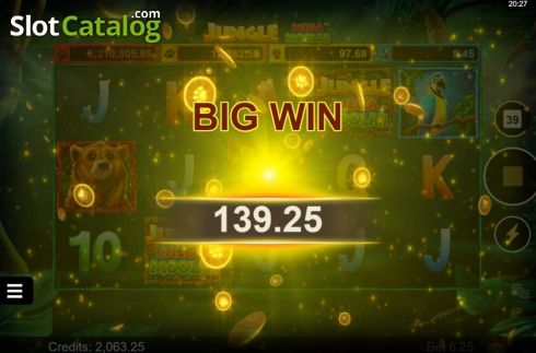Οθόνη5. Jungle Mega Moolah Κουλοχέρης