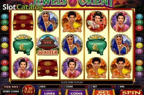 Οθόνη7. Jewels of the Orient Κουλοχέρης