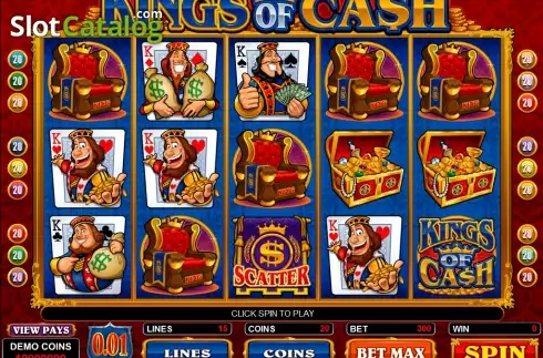 Οθόνη8. Kings of Cash Κουλοχέρης