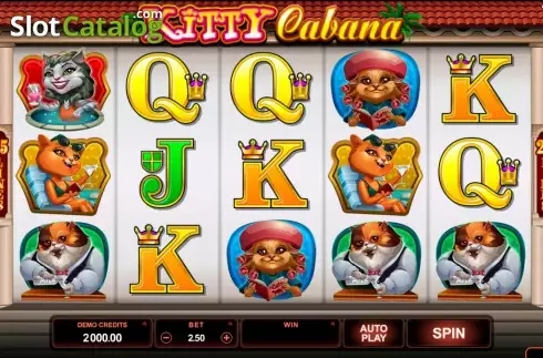 Οθόνη8. Kitty Cabana Κουλοχέρης