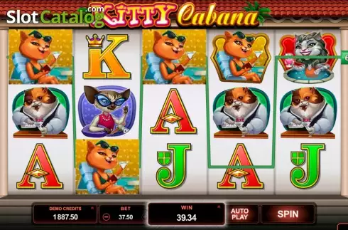 Οθόνη9. Kitty Cabana Κουλοχέρης