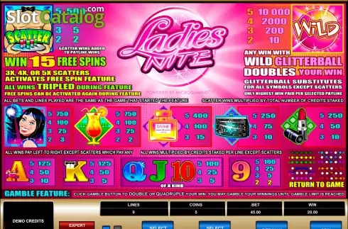 Οθόνη2. Ladies Nite Κουλοχέρης