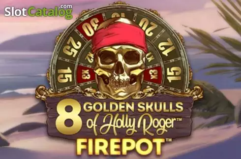 8 Golden Skulls of Holly Roger Λογότυπο 8 Golden Skulls of Holly Roger Λογότυπο