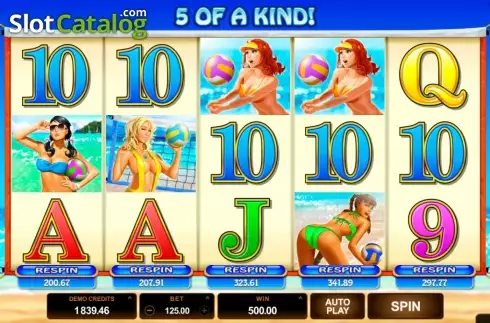 Οθόνη8. Bikini Party (Microgaming) Κουλοχέρης