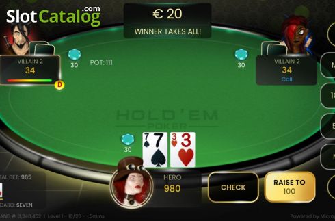 Οθόνη2. Hold Em Poker 2 Κουλοχέρης 