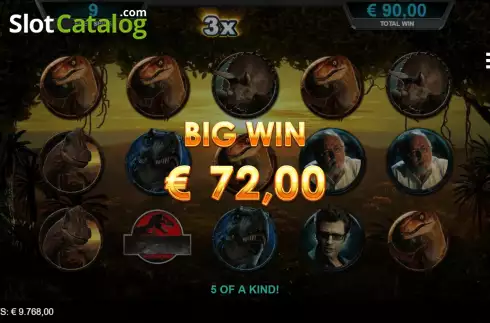 Οθόνη4. Jurassic Park (Microgaming) Κουλοχέρης