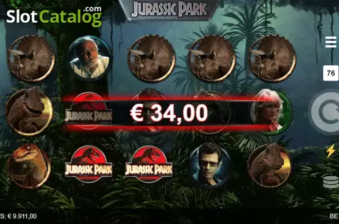 Οθόνη8. Jurassic Park (Microgaming) Κουλοχέρης