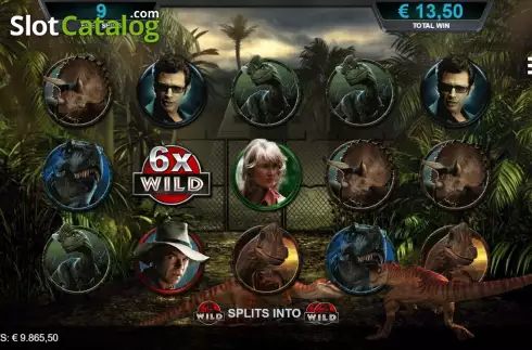 Οθόνη9. Jurassic Park (Microgaming) Κουλοχέρης
