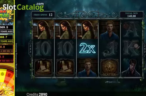 Οθόνη8. Immortal Romance Mega Moolah Κουλοχέρης