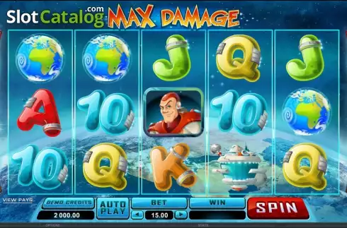 Οθόνη5. Max Damage Κουλοχέρης