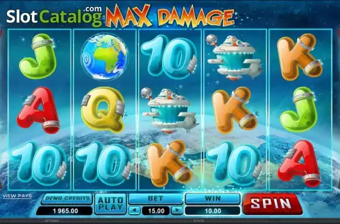 Οθόνη6. Max Damage Κουλοχέρης