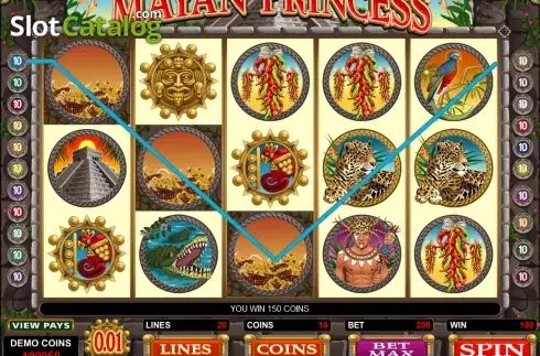 Οθόνη7. Mayan Princess Κουλοχέρης