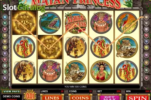 Οθόνη8. Mayan Princess Κουλοχέρης