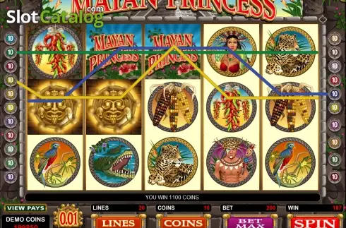 Οθόνη9. Mayan Princess Κουλοχέρης