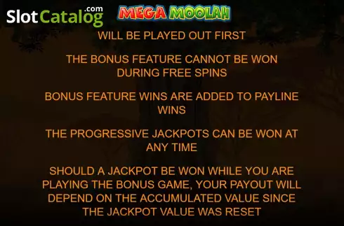 Οθόνη6. Mega Moolah Κουλοχέρης 