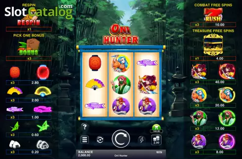 Οθόνη2. Oni Hunter Κουλοχέρης