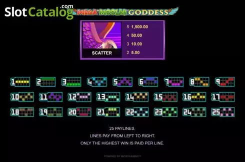 Οθόνη8. Mega Moolah Goddess Κουλοχέρης
