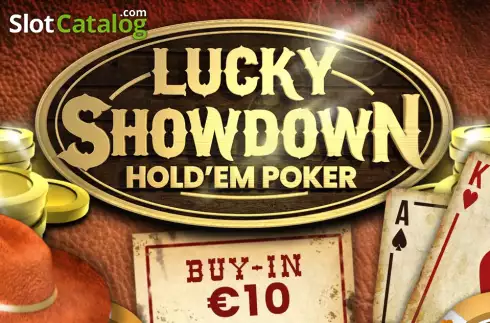 Lucky Showdown Hold Em Poker Λογότυπο Lucky Showdown Hold Em Poker Λογότυπο