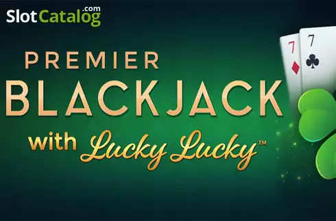 Premier Blackjack with Lucky Lucky Λογότυπο Premier Blackjack with Lucky Lucky Λογότυπο
