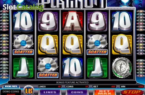 Οθόνη6. Pure Platinum Κουλοχέρης