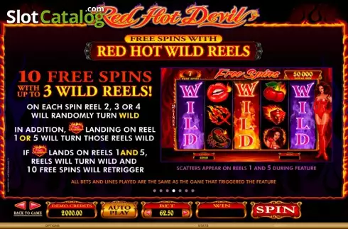 Οθόνη5. Red Hot Devil Κουλοχέρης