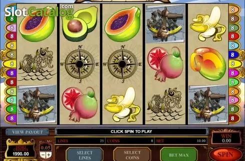 Οθόνη καρούλι. Age of Discovery (Microgaming) Κουλοχέρης