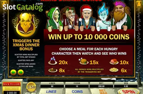 Οθόνη4. Scrooge (Microgaming) Κουλοχέρης