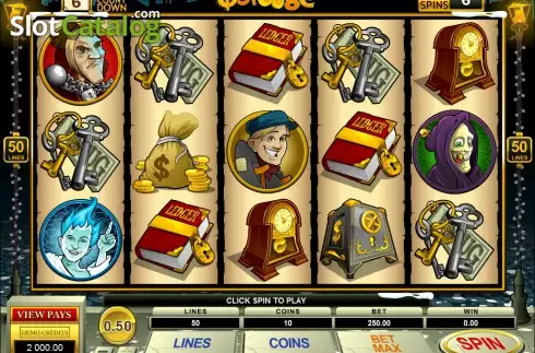 Οθόνη7. Scrooge (Microgaming) Κουλοχέρης