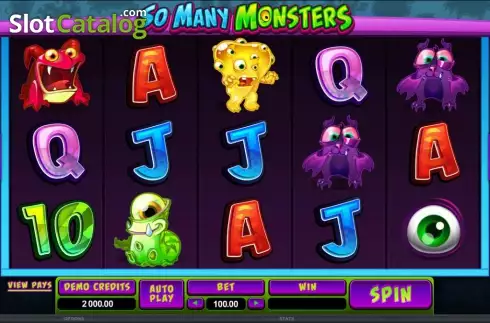 Οθόνη8. So Many Monsters Κουλοχέρης 