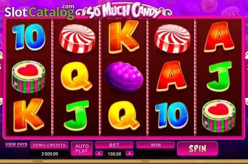 Οθόνη8. So Much Candy Κουλοχέρης 