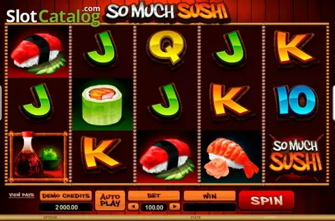 Οθόνη8. So Much Sushi Κουλοχέρης