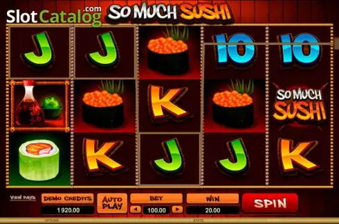 Οθόνη9. So Much Sushi Κουλοχέρης