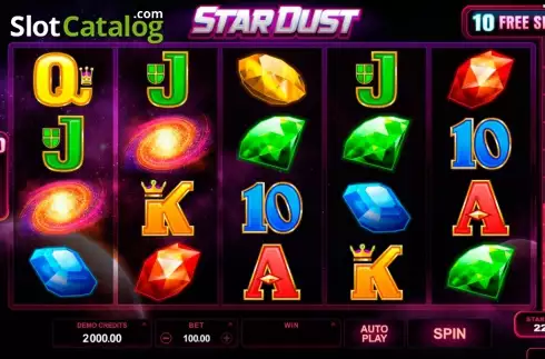 Οθόνη8. Star Dust (Microgaming) Κουλοχέρης