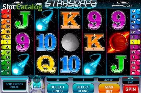 Οθόνη3. Starscape Κουλοχέρης