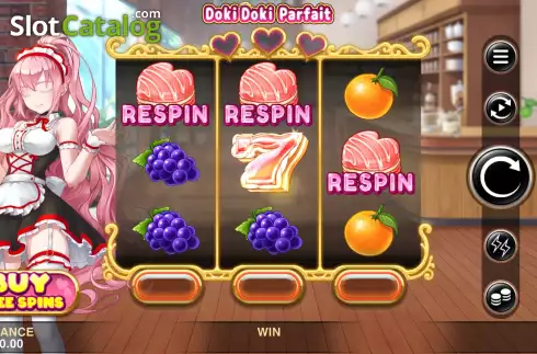 Οθόνη2. Doki Doki Parfait Κουλοχέρης