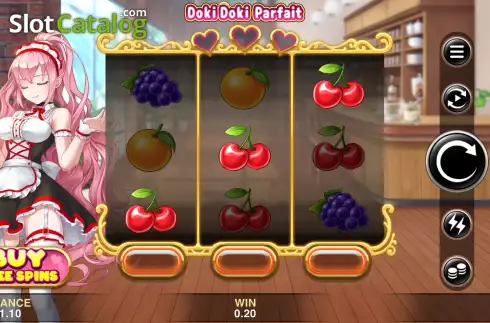 Οθόνη3. Doki Doki Parfait Κουλοχέρης