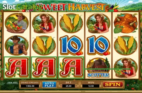 Οθόνη7. Sweet Harvest (Games Global) Κουλοχέρης