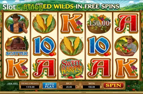 Οθόνη8. Sweet Harvest (Games Global) Κουλοχέρης
