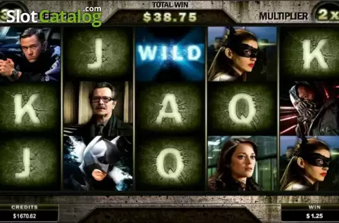 Οθόνη4. The Dark Knight Rises (Microgaming) Κουλοχέρης