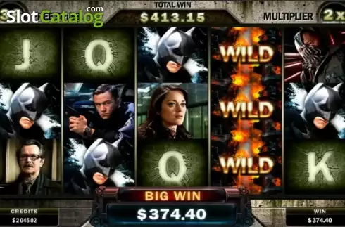 Οθόνη5. The Dark Knight Rises (Microgaming) Κουλοχέρης