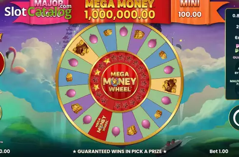Οθόνη2. Mega Money Wheel Κουλοχέρης