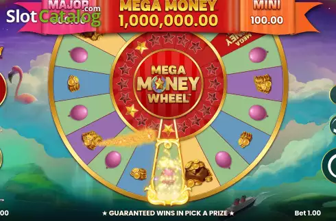 Οθόνη3. Mega Money Wheel Κουλοχέρης