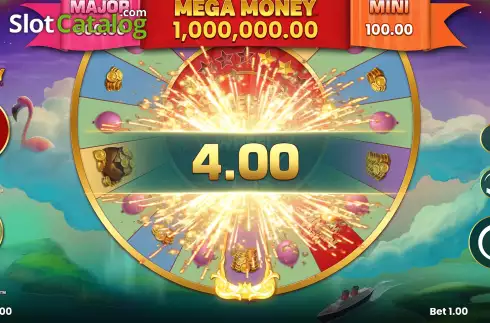 Οθόνη4. Mega Money Wheel Κουλοχέρης