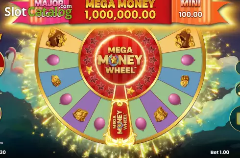Οθόνη8. Mega Money Wheel Κουλοχέρης
