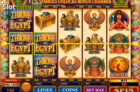 Οθόνη9. Throne of Egypt Κουλοχέρης