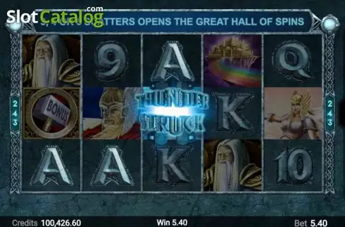 Οθόνη4. Thunderstruck II Κουλοχέρης 