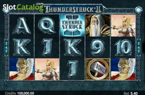 Οθόνη2. Thunderstruck II Κουλοχέρης 
