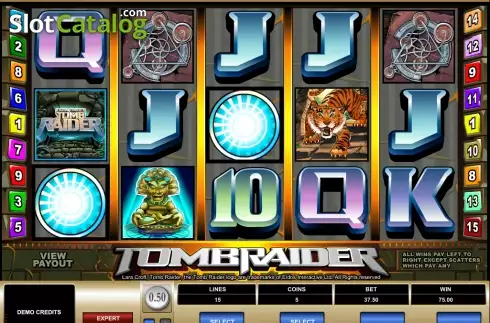 Οθόνη5. Tomb Raider Κουλοχέρης