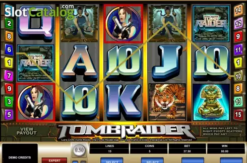 Οθόνη6. Tomb Raider Κουλοχέρης